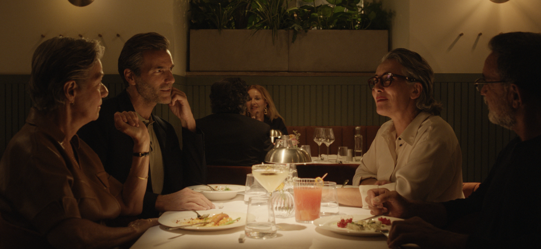 The Nuance Audio glasses in use at a restaurant